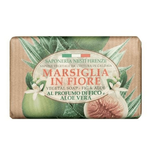 Saponeria Nesti Marsiglia in Fiore füge-aloe szappan 125 gr